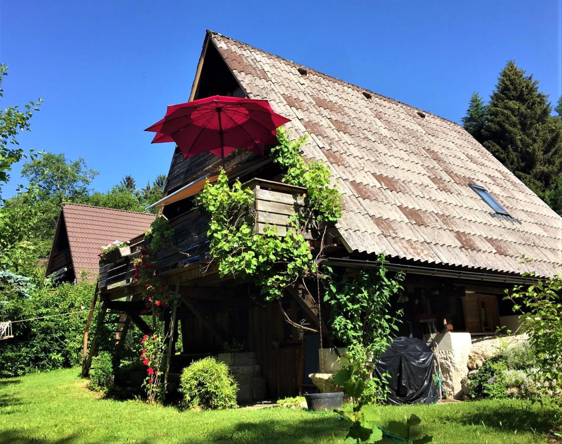 Charmantes Ferienhaus Mit Garten Villa Siegsdorf Exterior photo